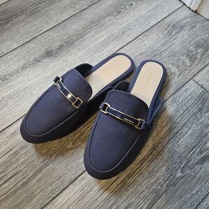 Nautica Dark Blue Slip-On Loafers